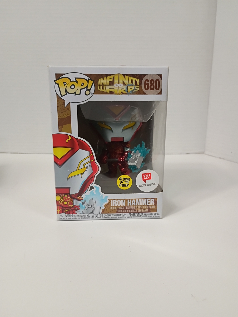 Funko Pop! Iron Hammer #680 - Red and Silver (Walgreens Exclusive)